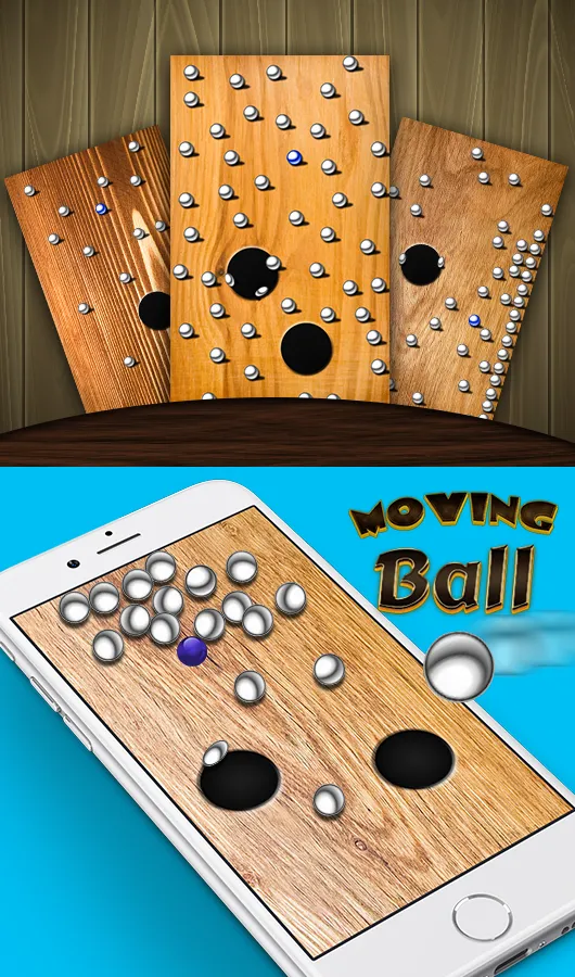 Moving Balls into hole | Indus Appstore | Screenshot