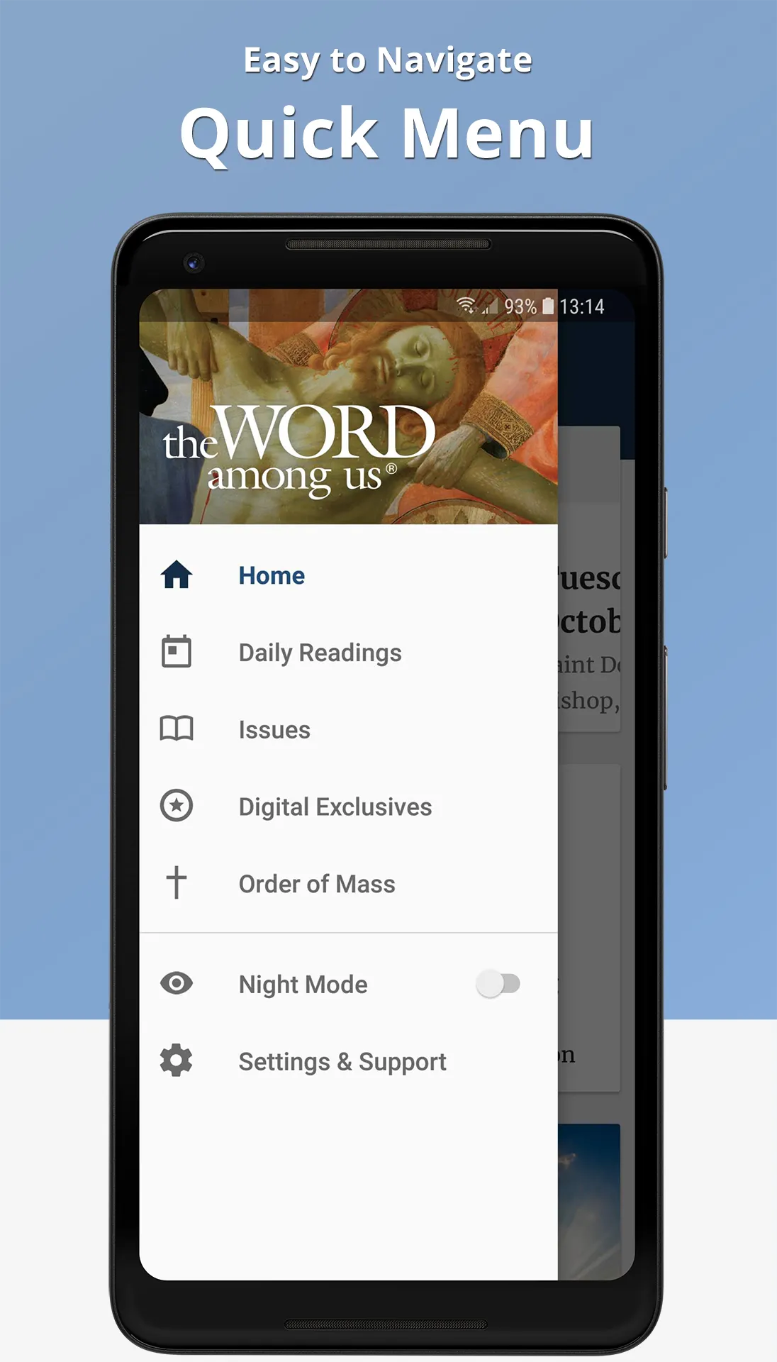 The Word Among Us Mass Edition | Indus Appstore | Screenshot