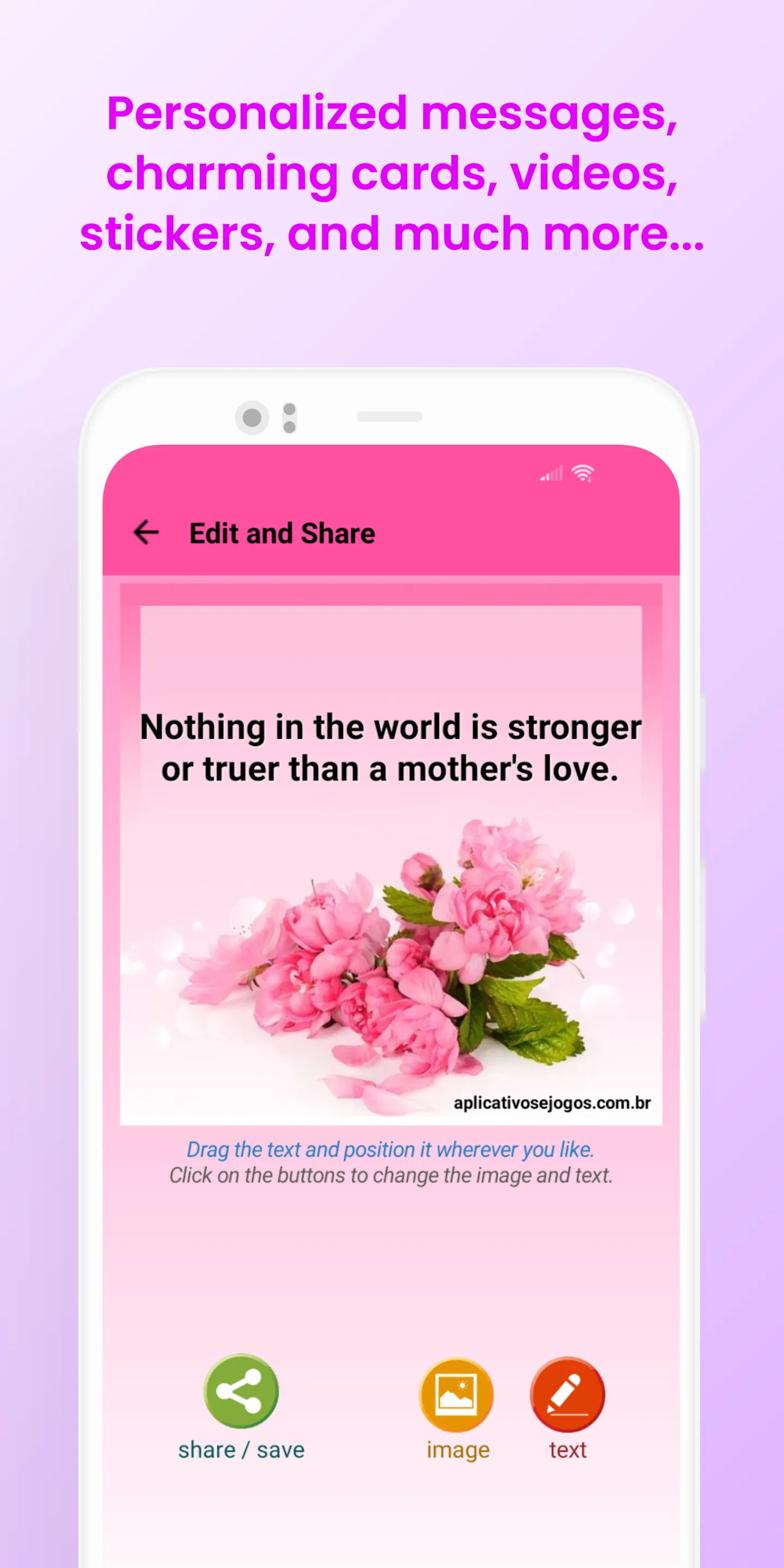 Messages for Mother's | Indus Appstore | Screenshot