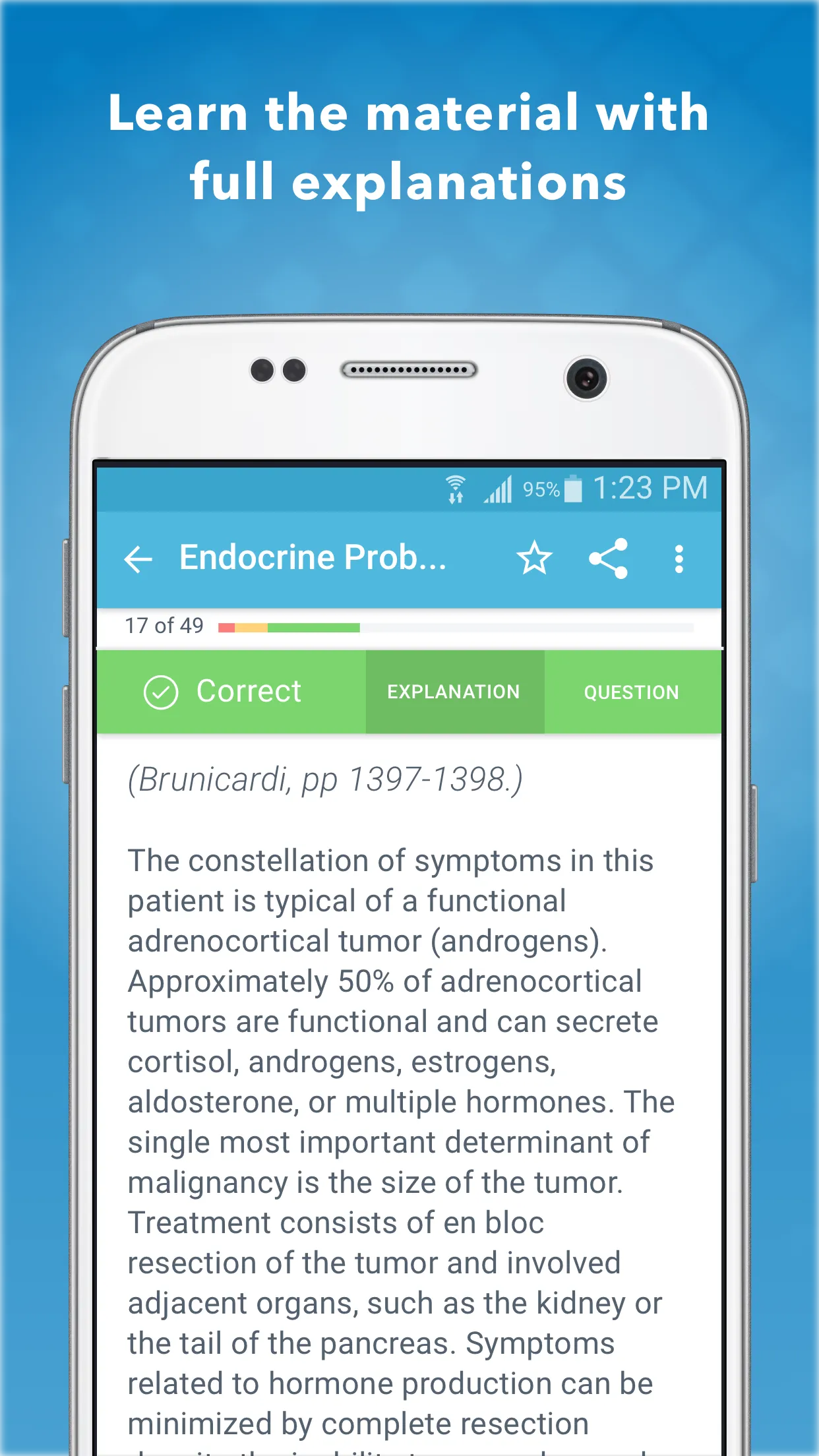 Surgery PreTest for USMLE | Indus Appstore | Screenshot