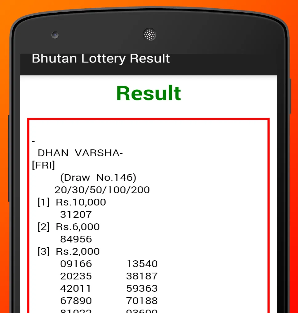 LiveG Lottery Result - Bhutan | Indus Appstore | Screenshot