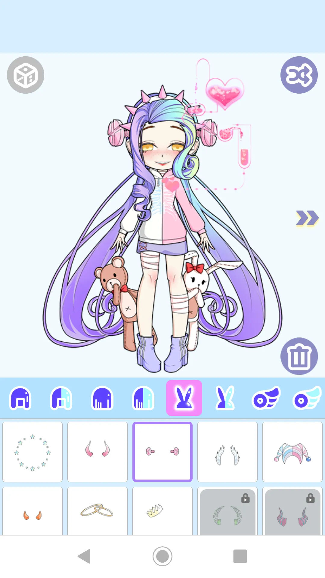 Magical Girl Dress Up: Pastel  | Indus Appstore | Screenshot