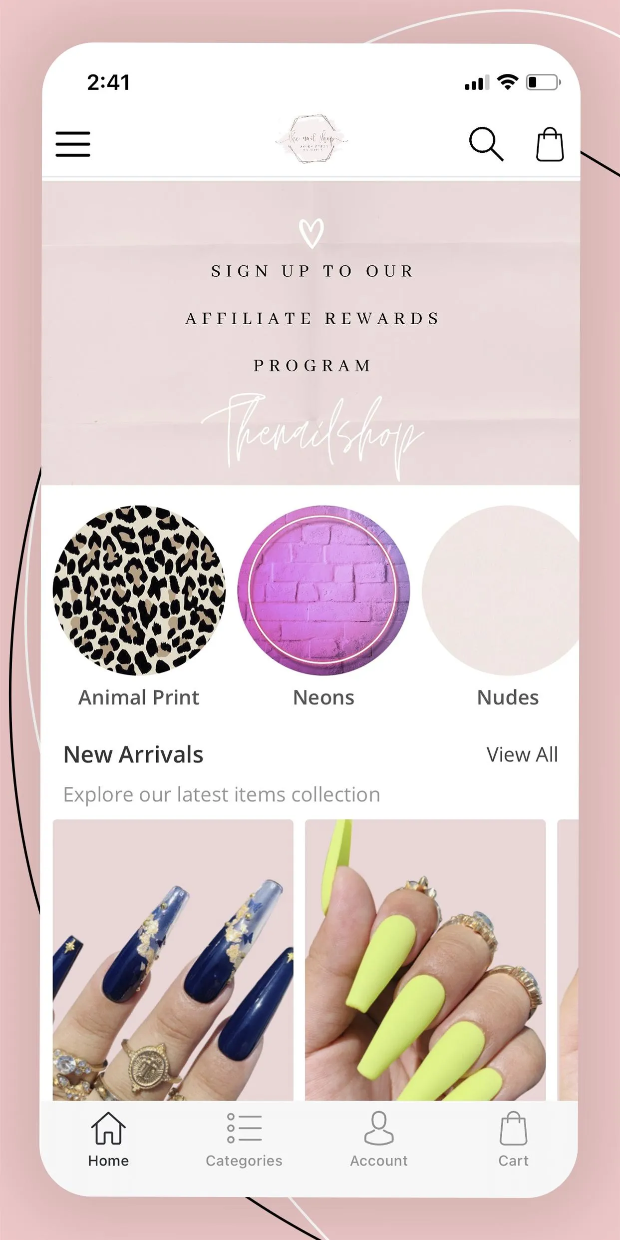 TheNailShop | Indus Appstore | Screenshot