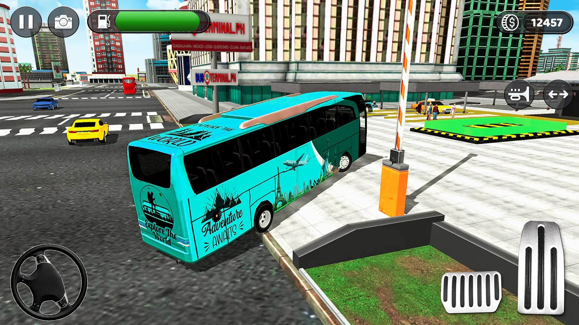 City Coach Simulator Bus Game | Indus Appstore | Screenshot