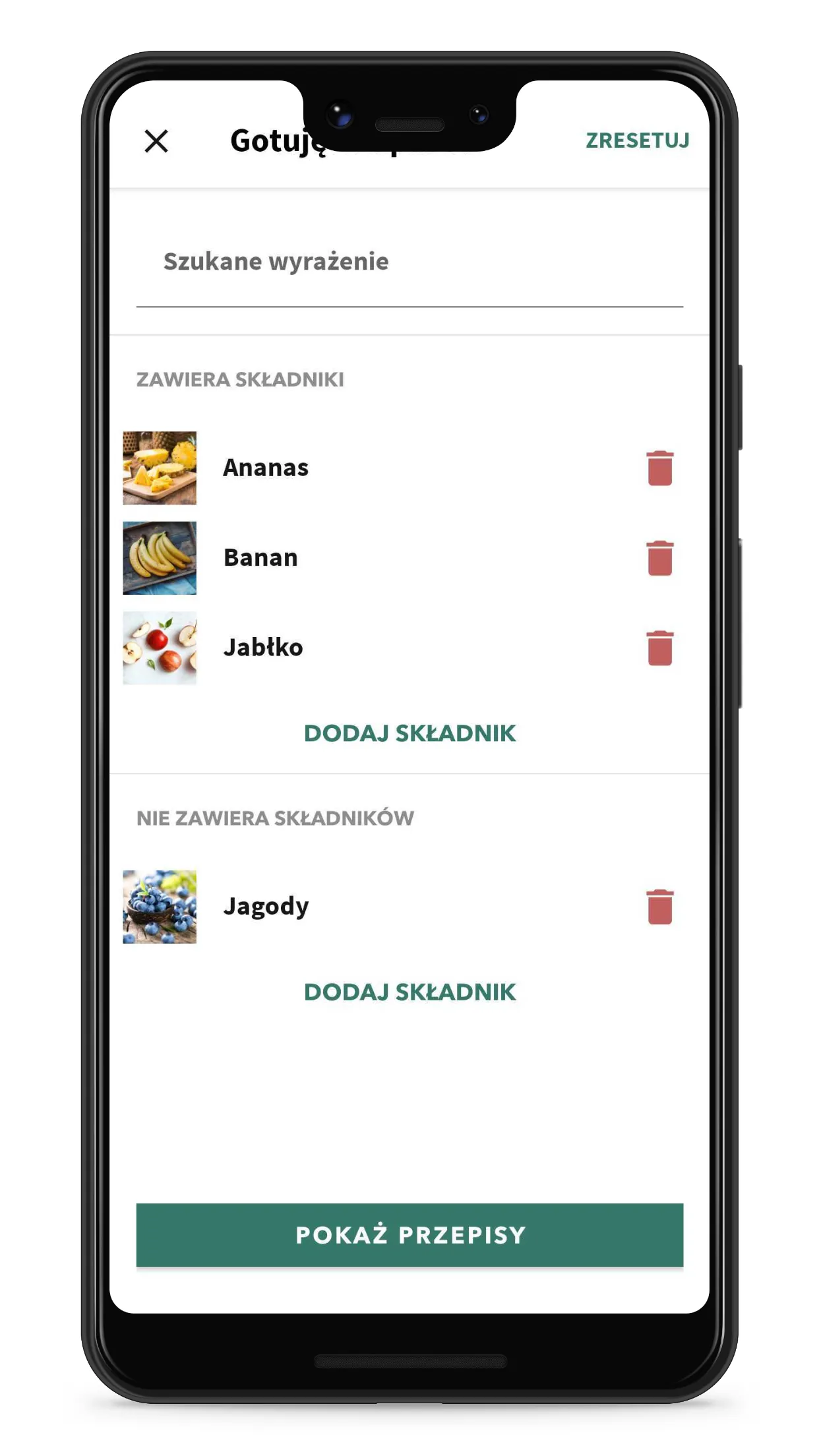 Jemy zdrowo | Indus Appstore | Screenshot