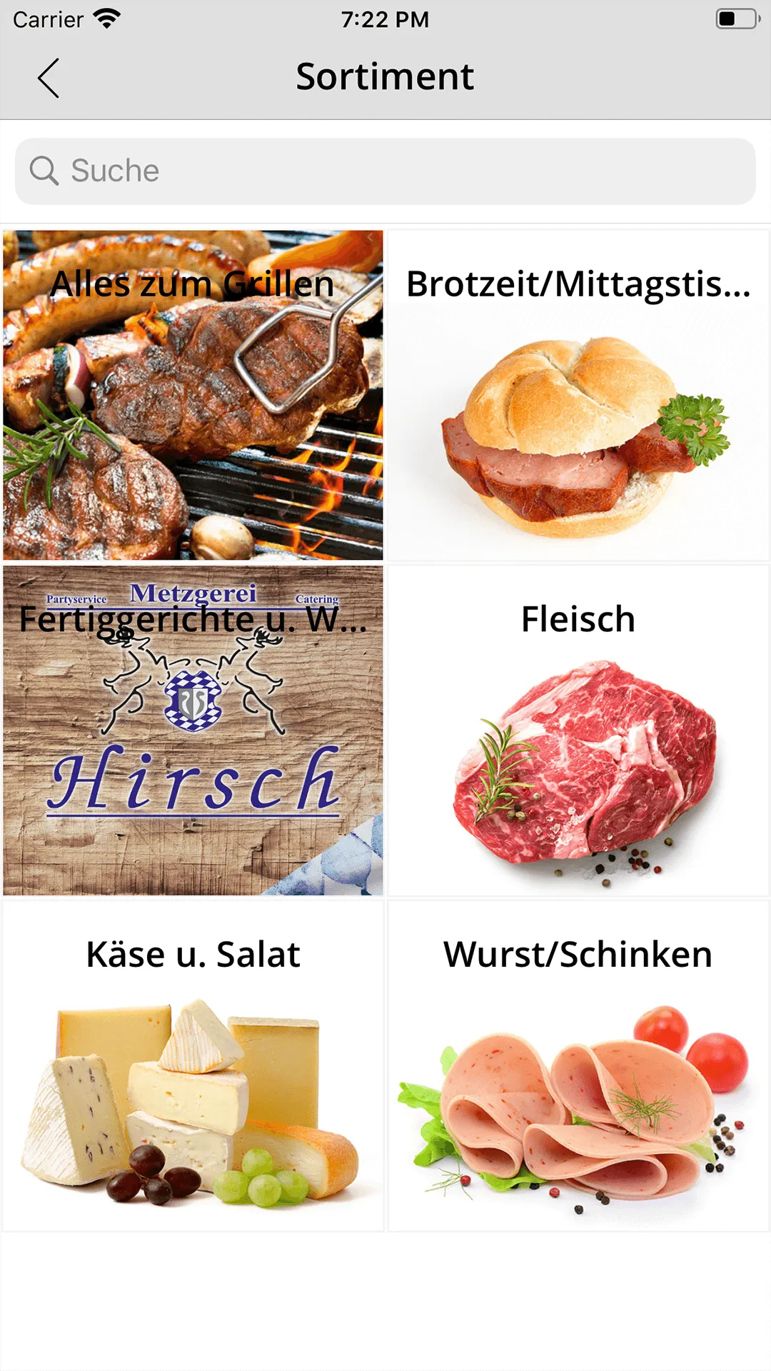 Metzgerei Hirsch | Indus Appstore | Screenshot