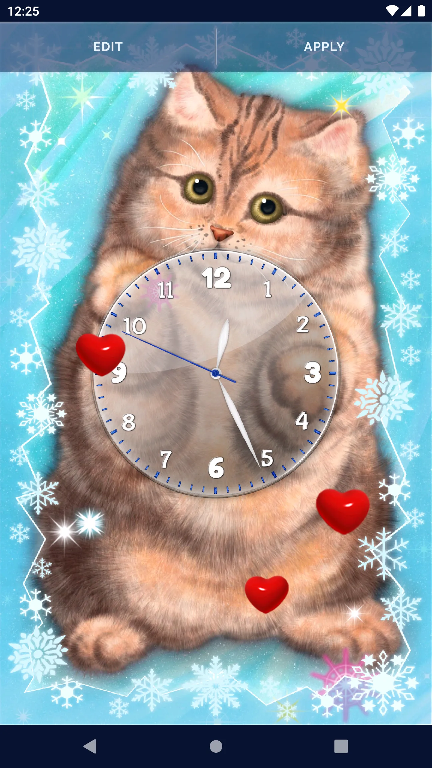 Cute Fluffy Cat Live Wallpaper | Indus Appstore | Screenshot