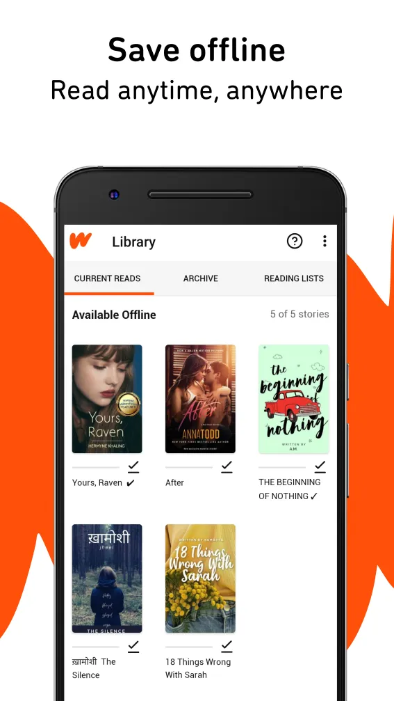 Wattpad - Read & Write Stories | Indus Appstore | Screenshot