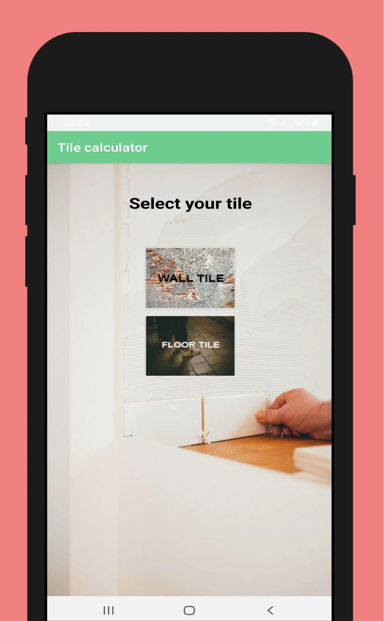 Tile Calculator | Indus Appstore | Screenshot