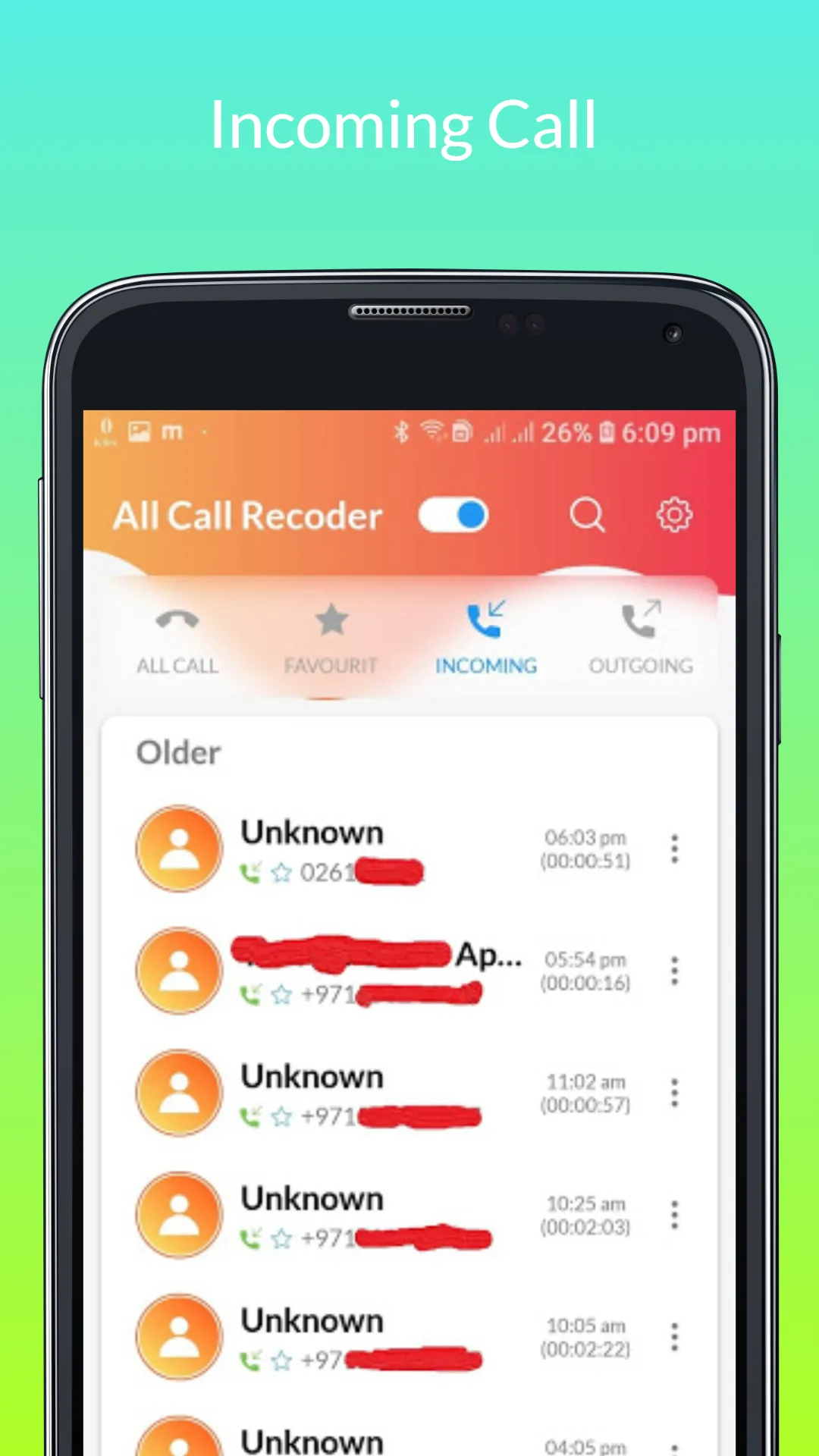 Call Recorder - Auto Call Reco | Indus Appstore | Screenshot