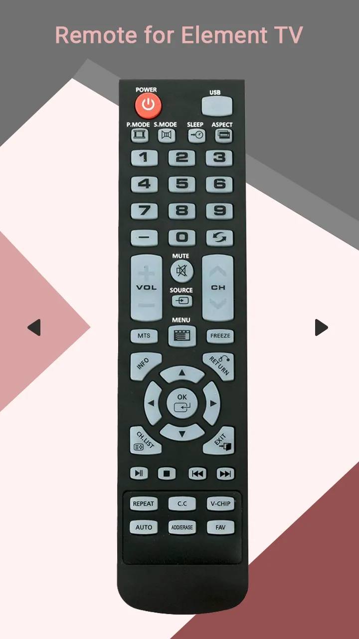 Remote for Element TV | Indus Appstore | Screenshot