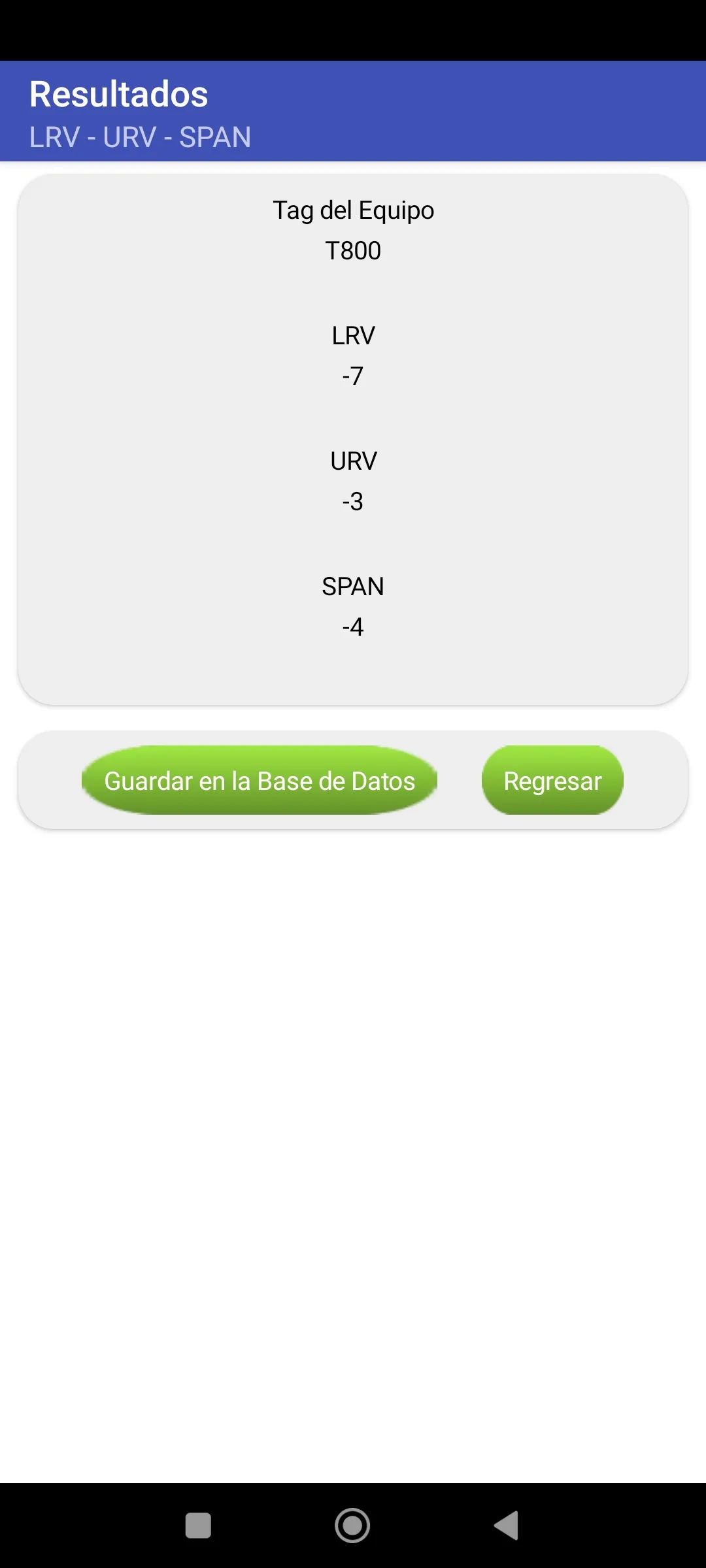 Calculadora de Nivel LRV  URV | Indus Appstore | Screenshot