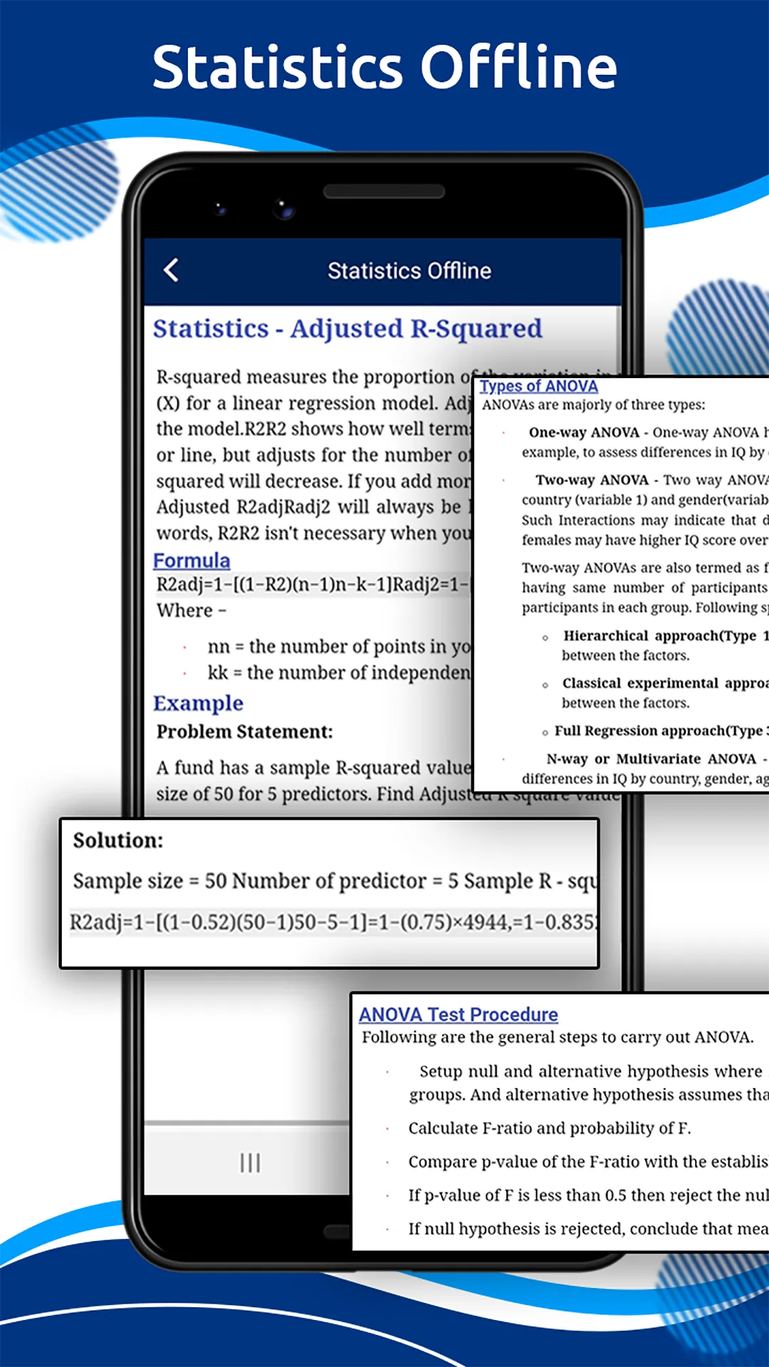 Basic Statistics Tutorial | Indus Appstore | Screenshot