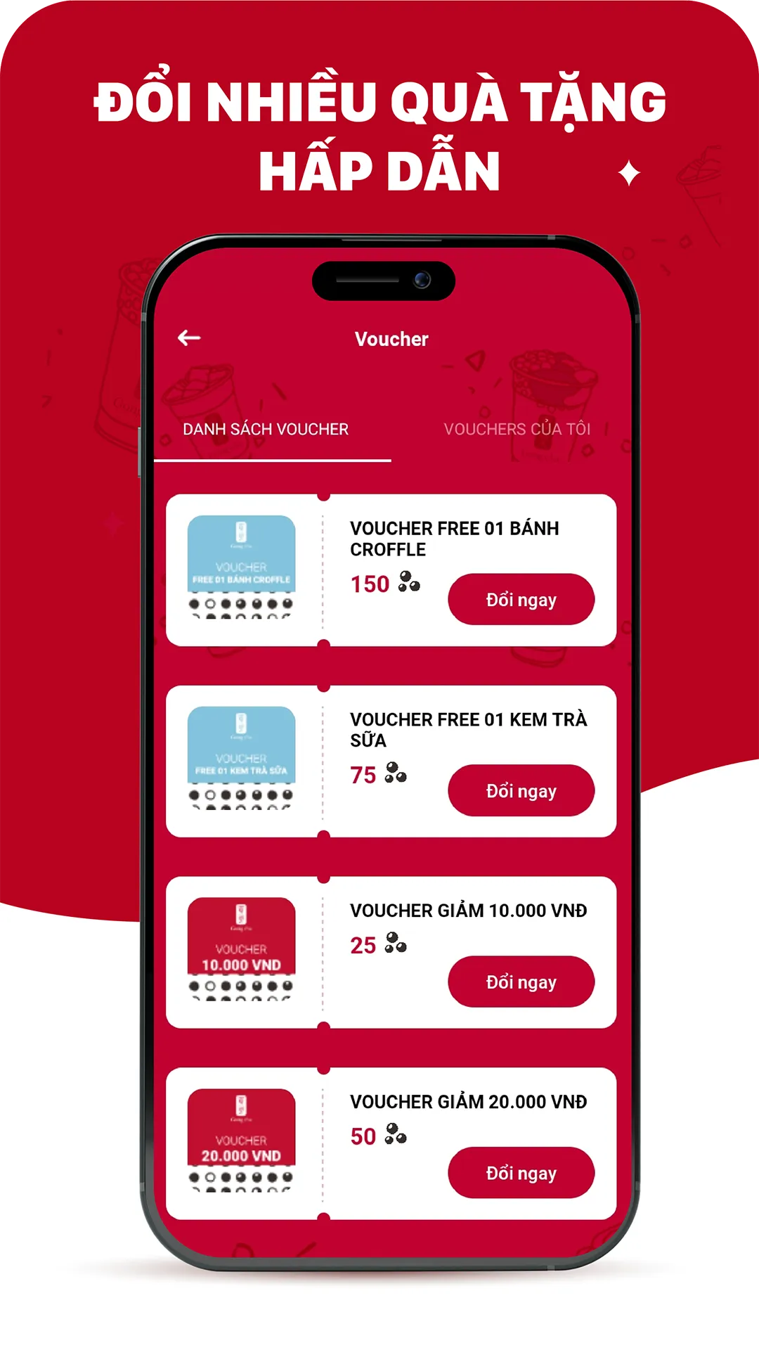 Gong Cha VN | Indus Appstore | Screenshot