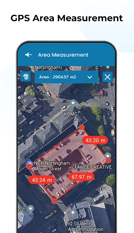 Land Area Measure : GPS Area | Indus Appstore | Screenshot