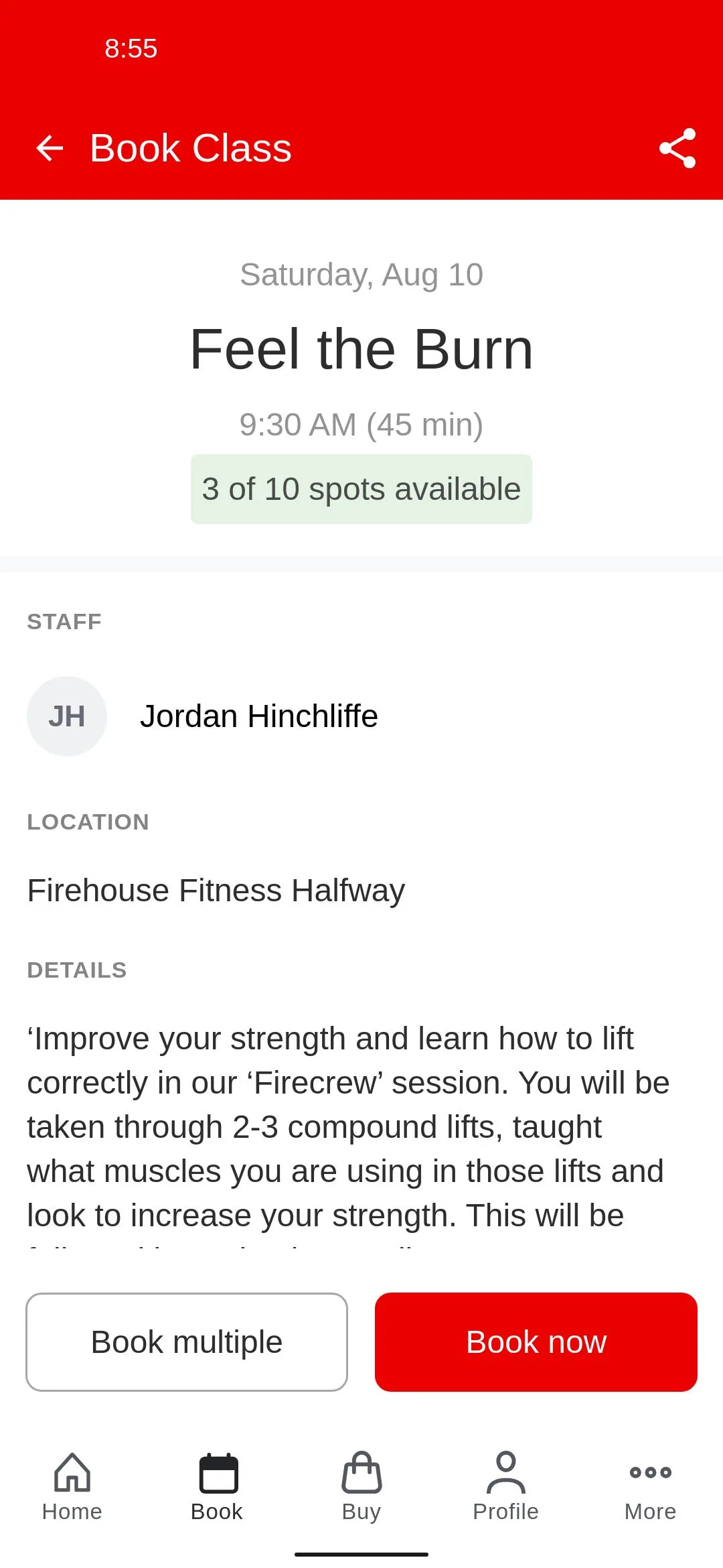 Firehouse Fitness | Indus Appstore | Screenshot