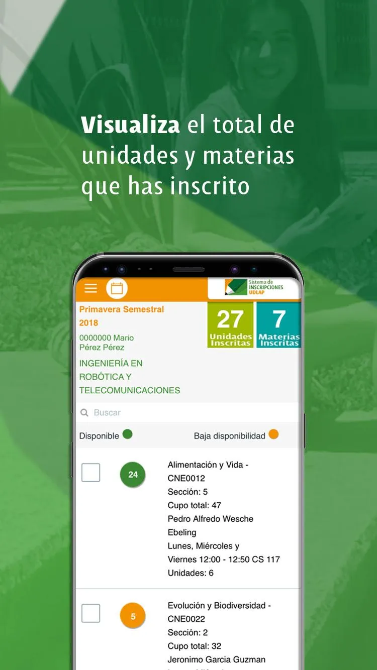 Inscripciones UDLAP | Indus Appstore | Screenshot