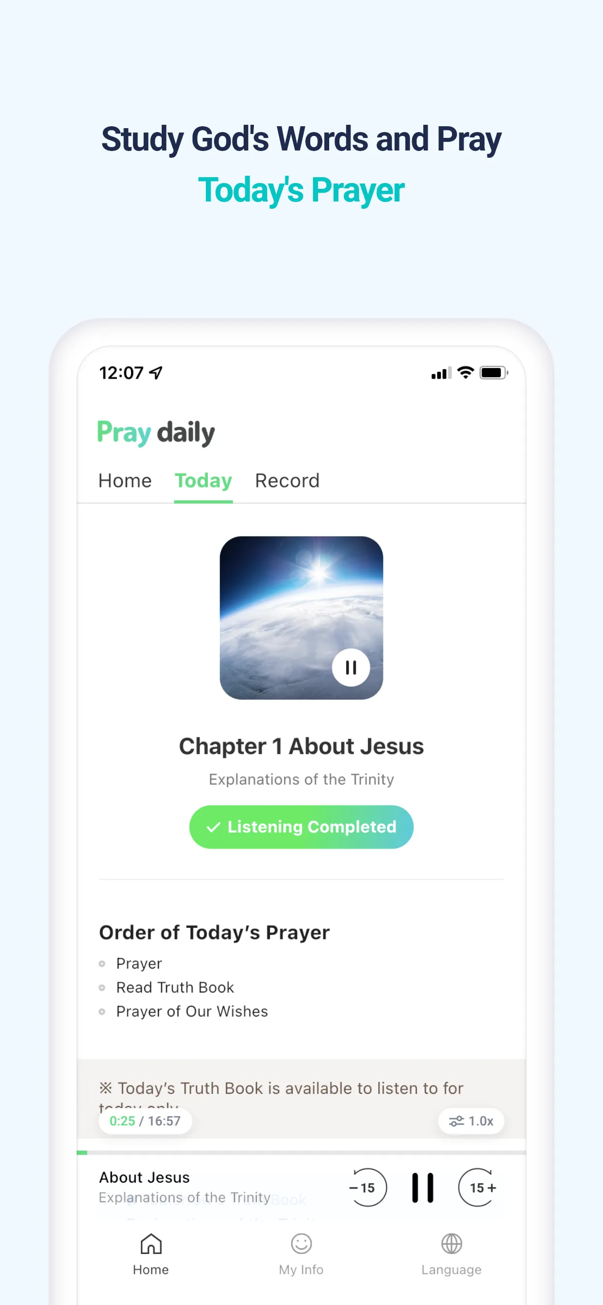 Pray Daily | Indus Appstore | Screenshot