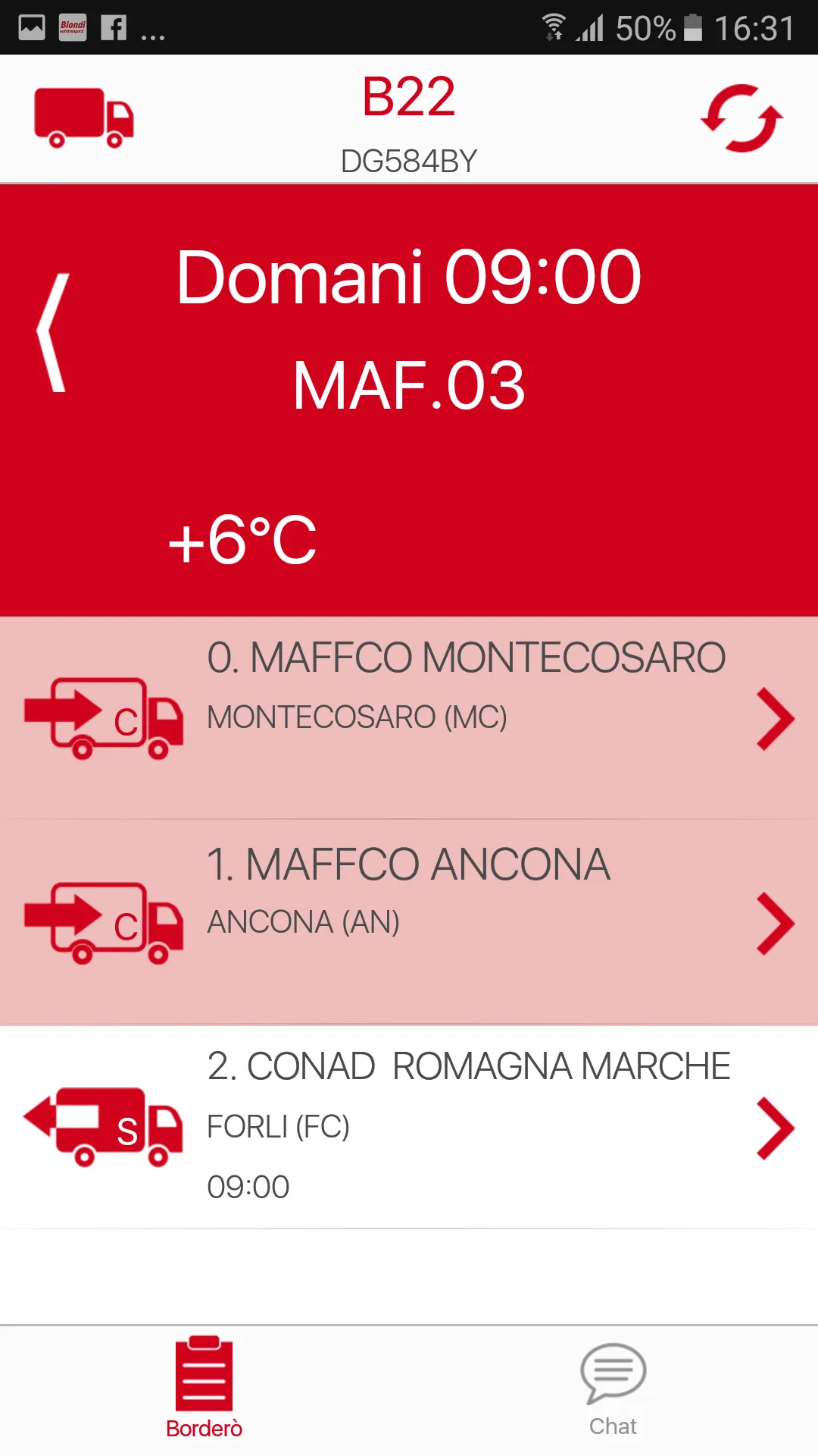 Biondi Autotrasporti | Indus Appstore | Screenshot