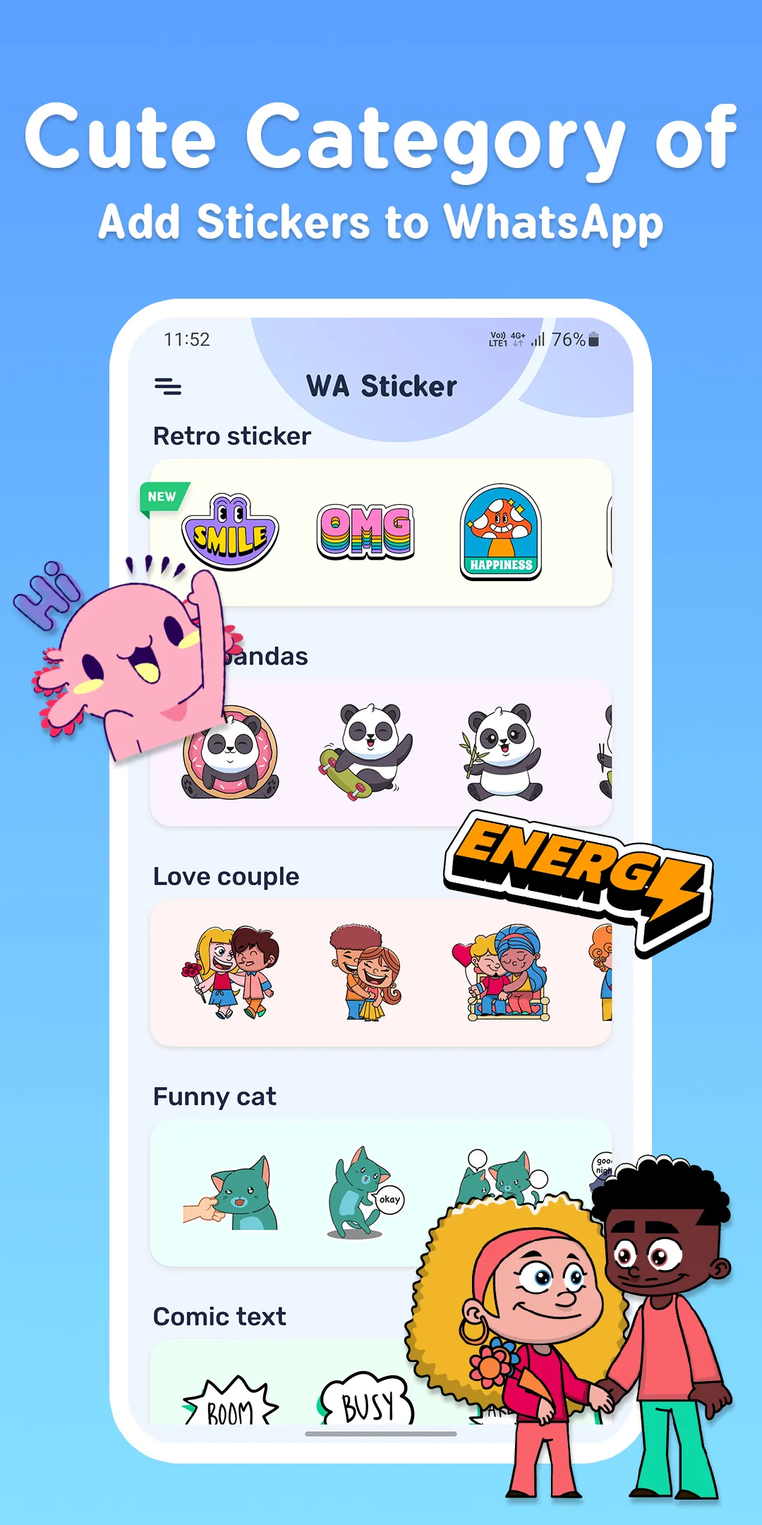 WA Sticker | Indus Appstore | Screenshot