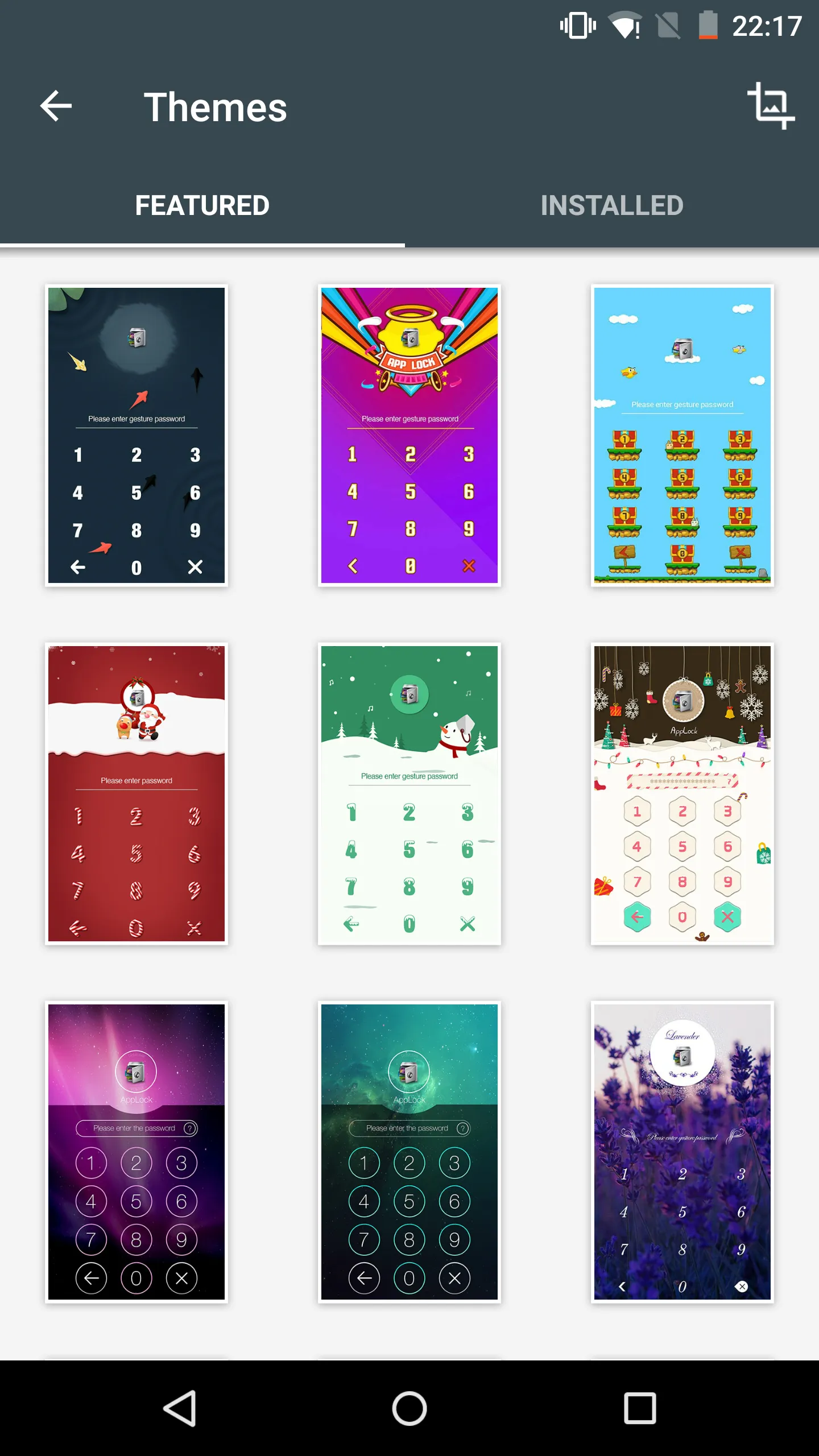 AppLock Theme Happy2017 | Indus Appstore | Screenshot