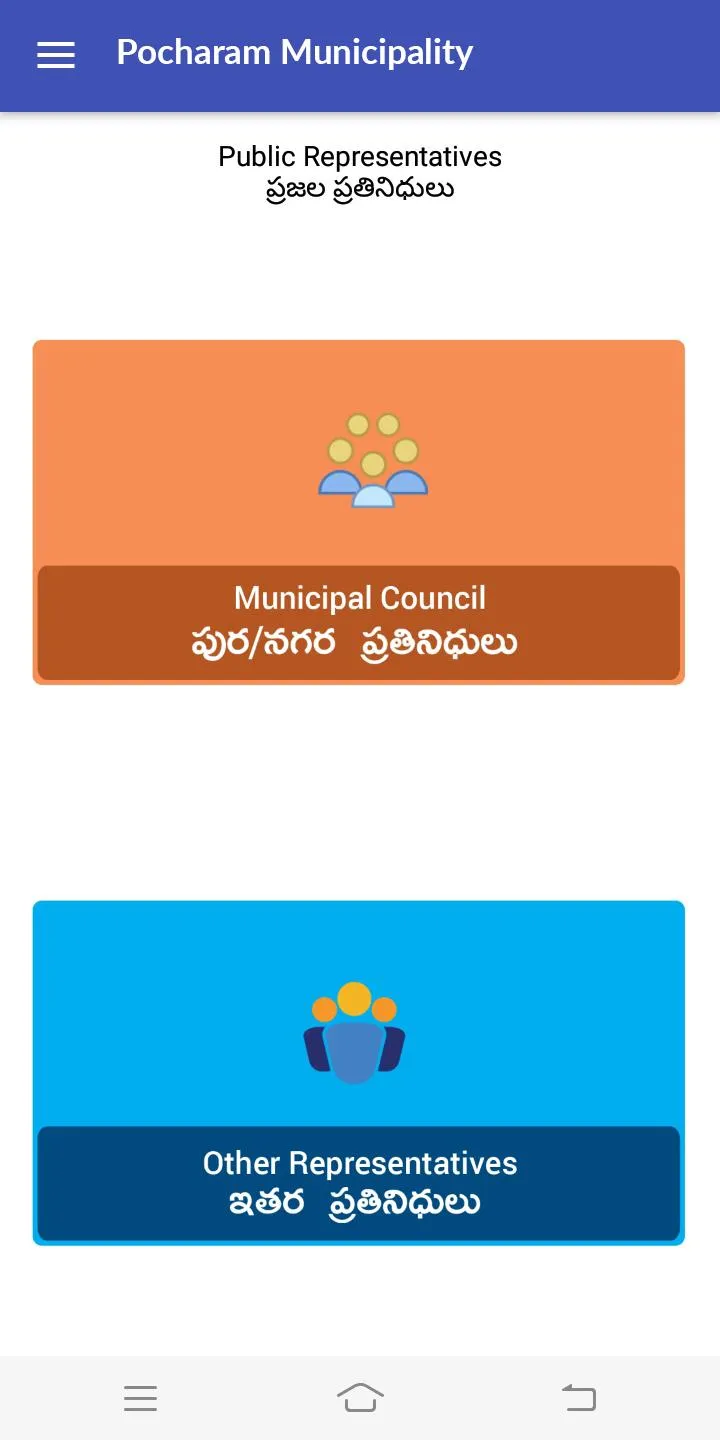 Pocharam Municipality,Telangan | Indus Appstore | Screenshot