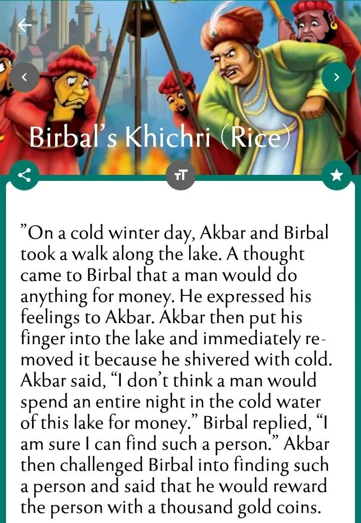 Akbar Birbal Stories : English | Indus Appstore | Screenshot