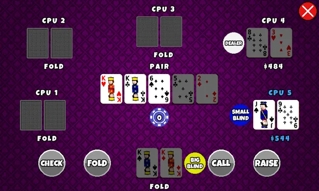 Texas Holdem Multiplayer | Indus Appstore | Screenshot