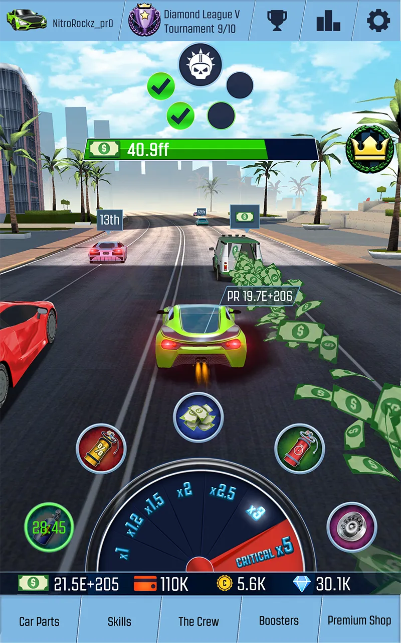 Idle Racing GO: Clicker Tycoon | Indus Appstore | Screenshot