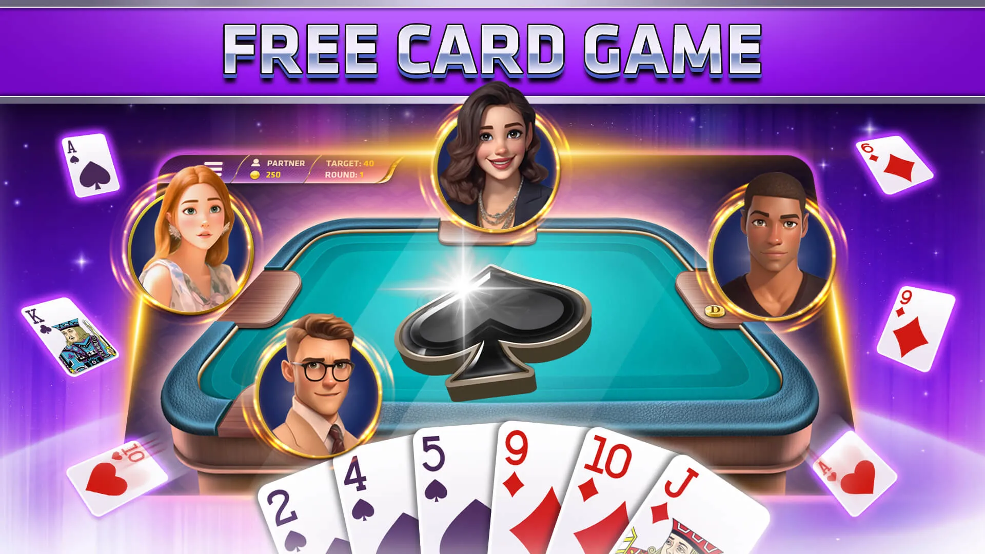 Spades: Classic Card Game | Indus Appstore | Screenshot