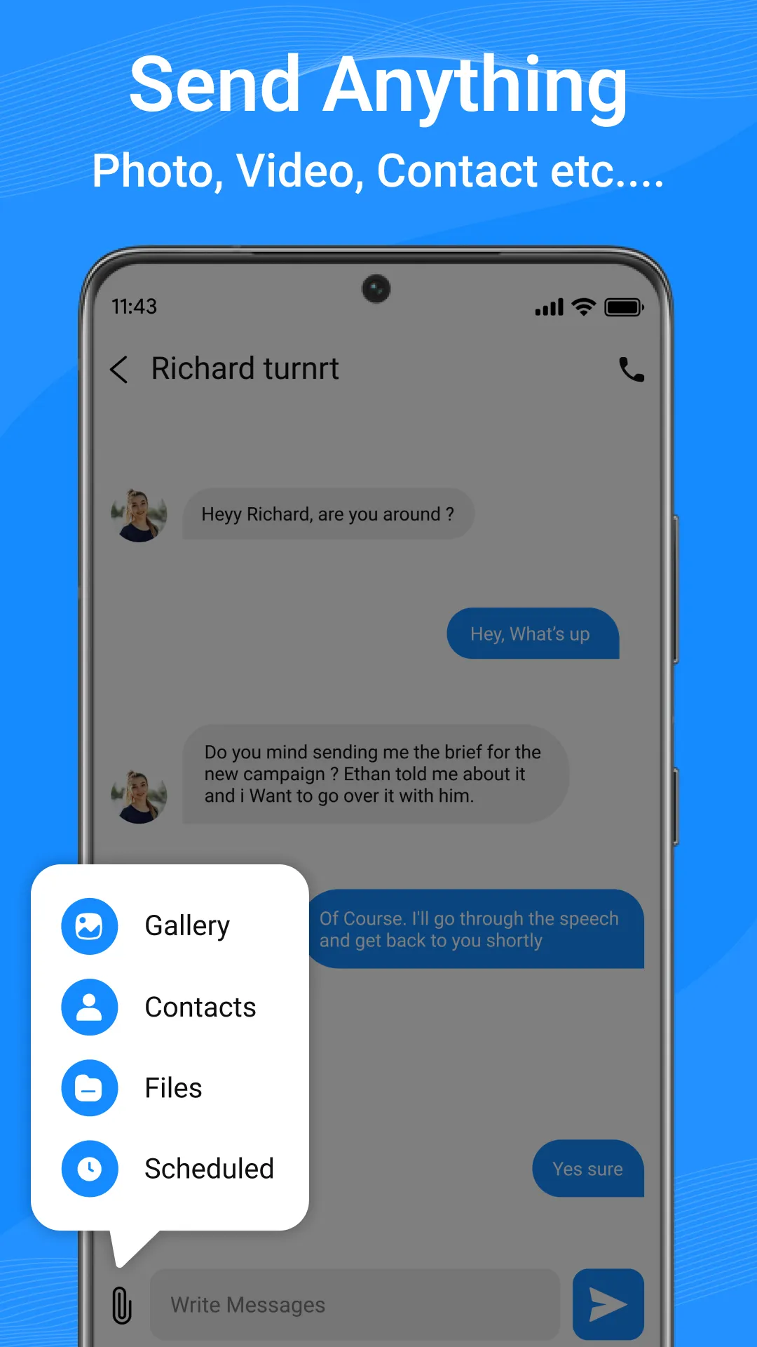 Messages: Text SMS | Indus Appstore | Screenshot