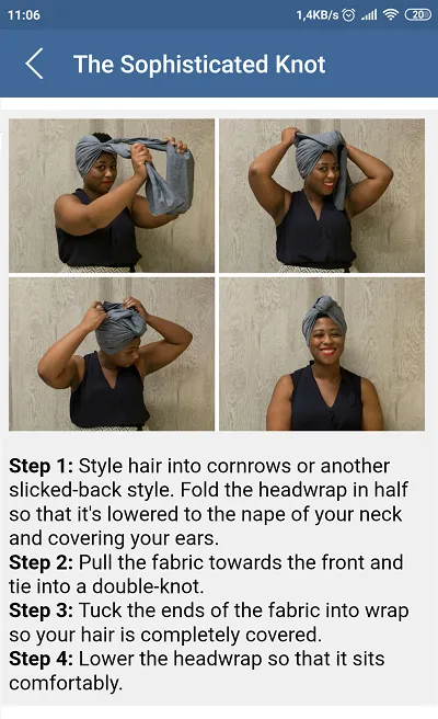 How to Tie A Head Scarf | Indus Appstore | Screenshot