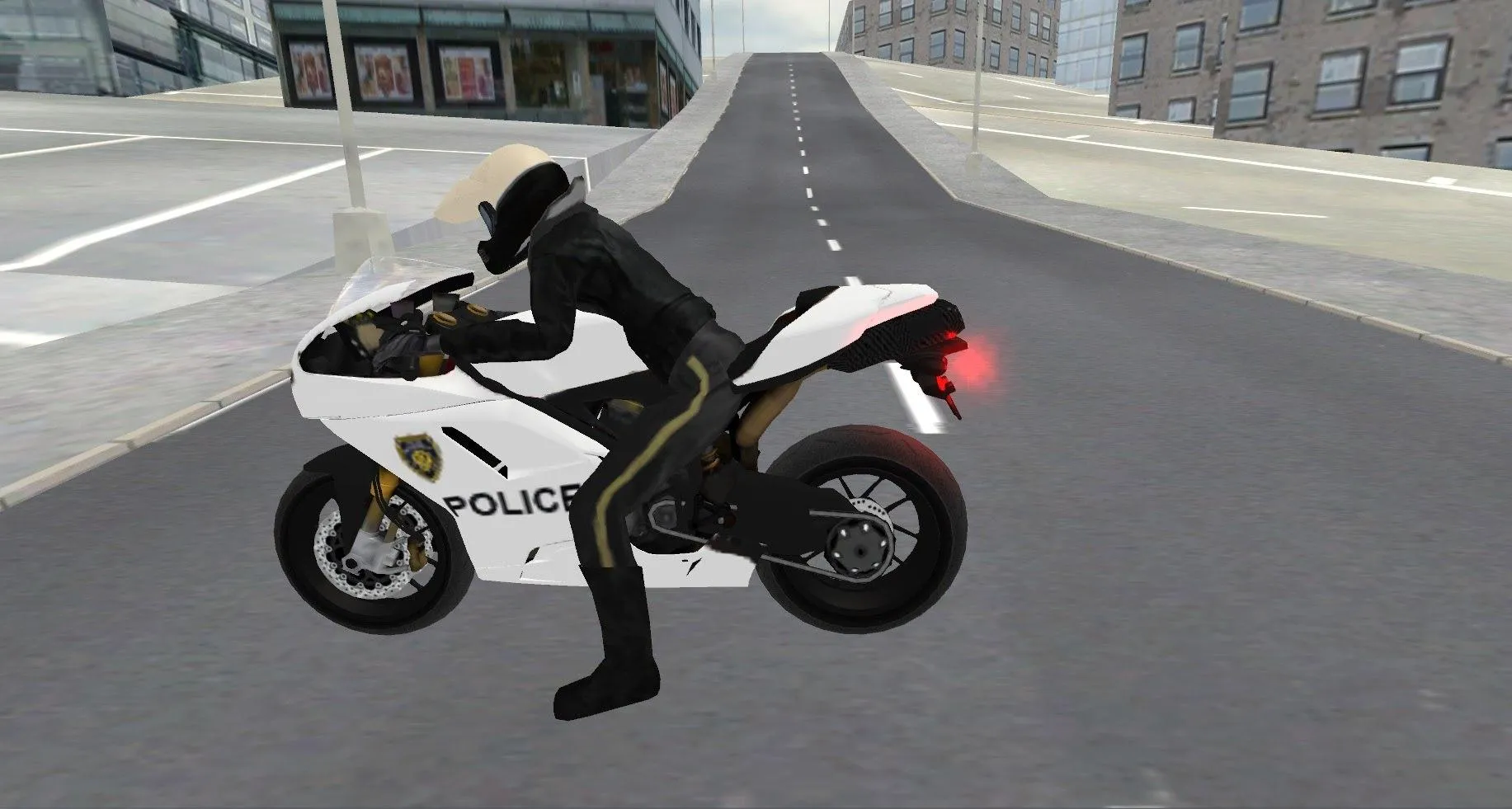 Police Motorbike Simulator 3D | Indus Appstore | Screenshot