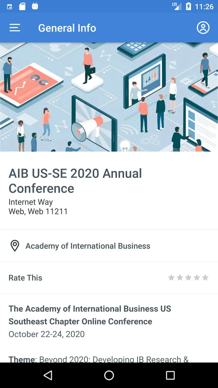 AIB Conferences and Events | Indus Appstore | Screenshot