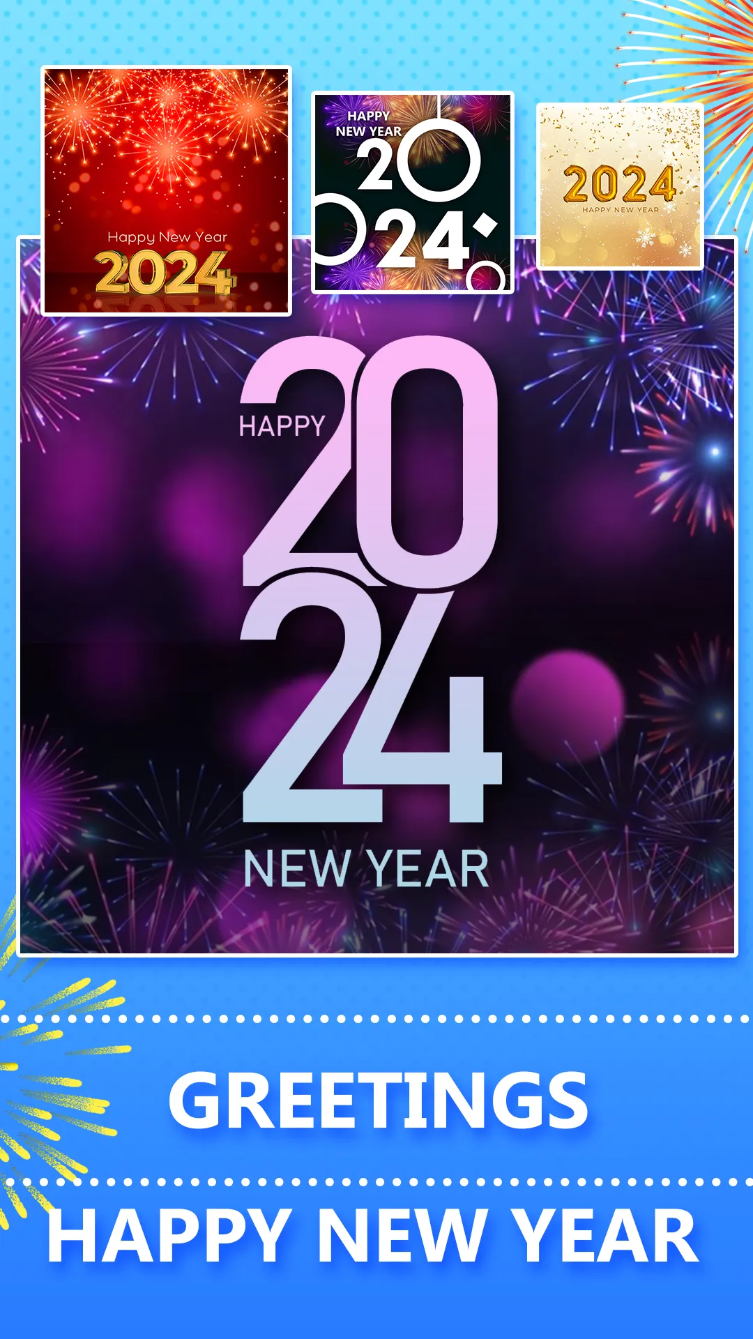 2024 New Year Frames | Indus Appstore | Screenshot