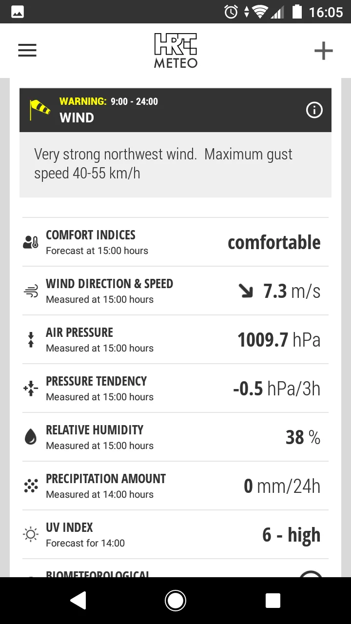 HRT METEO | Indus Appstore | Screenshot