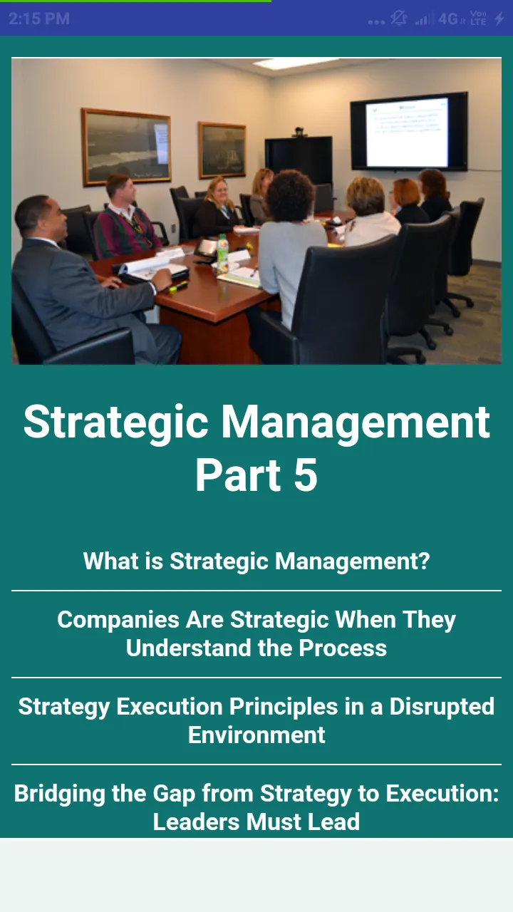 Strategic Management | Indus Appstore | Screenshot