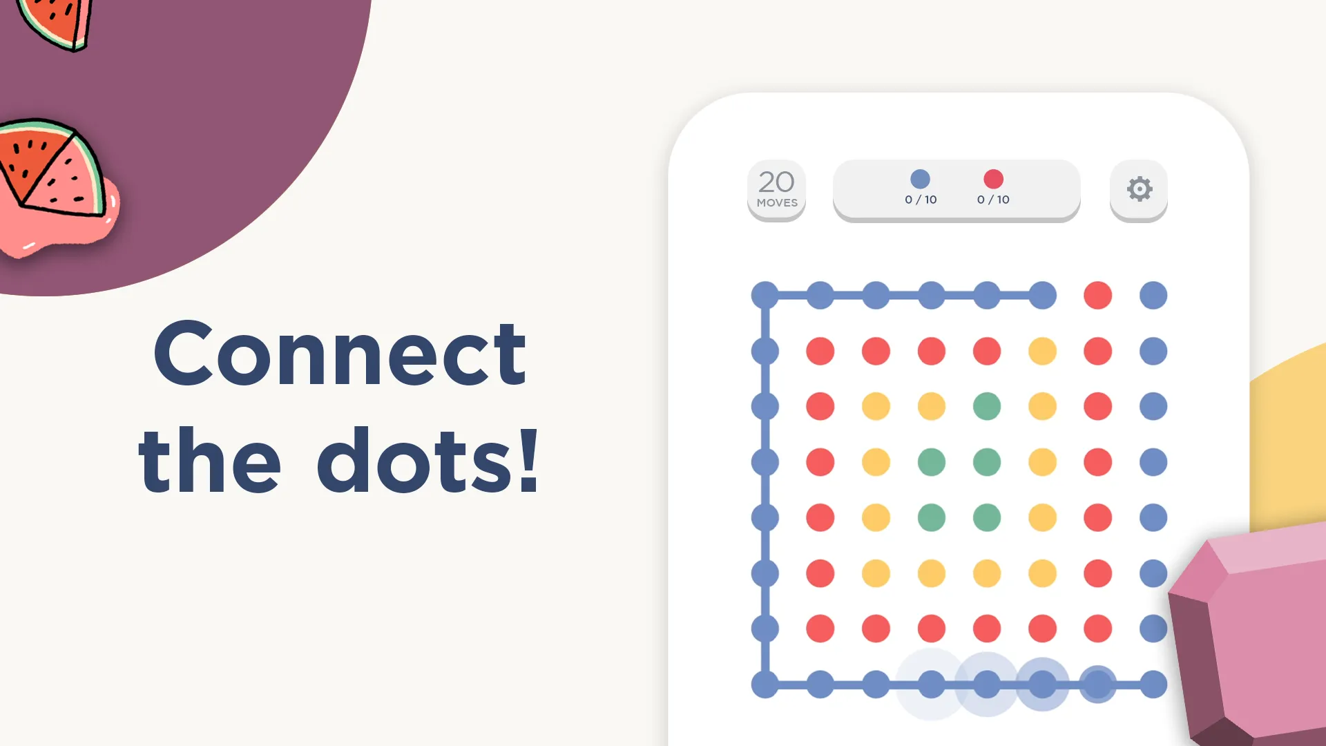 Two Dots: Connect the dots | Indus Appstore | Screenshot