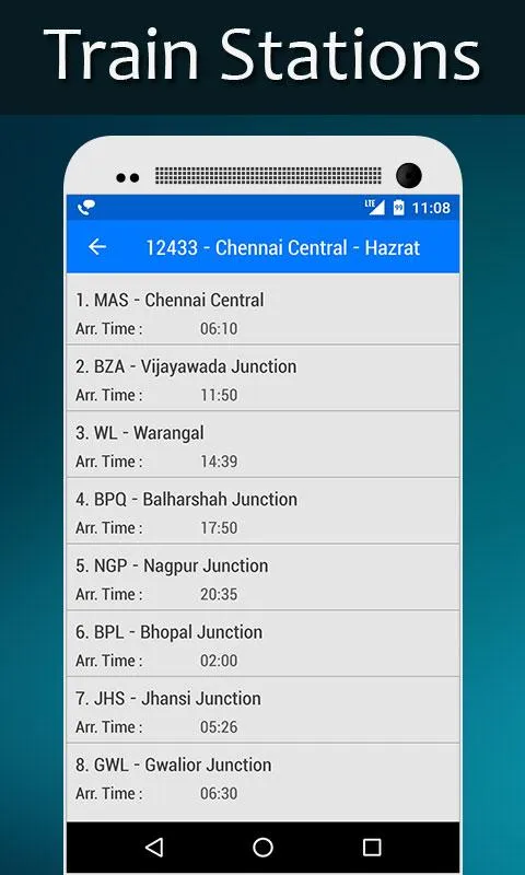 Railway Time Table (Offline) | Indus Appstore | Screenshot