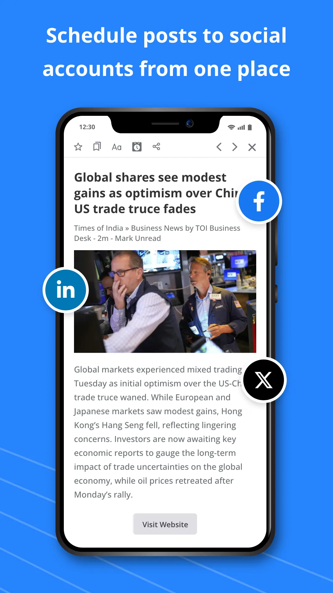 Feedspot Reader | Indus Appstore | Screenshot