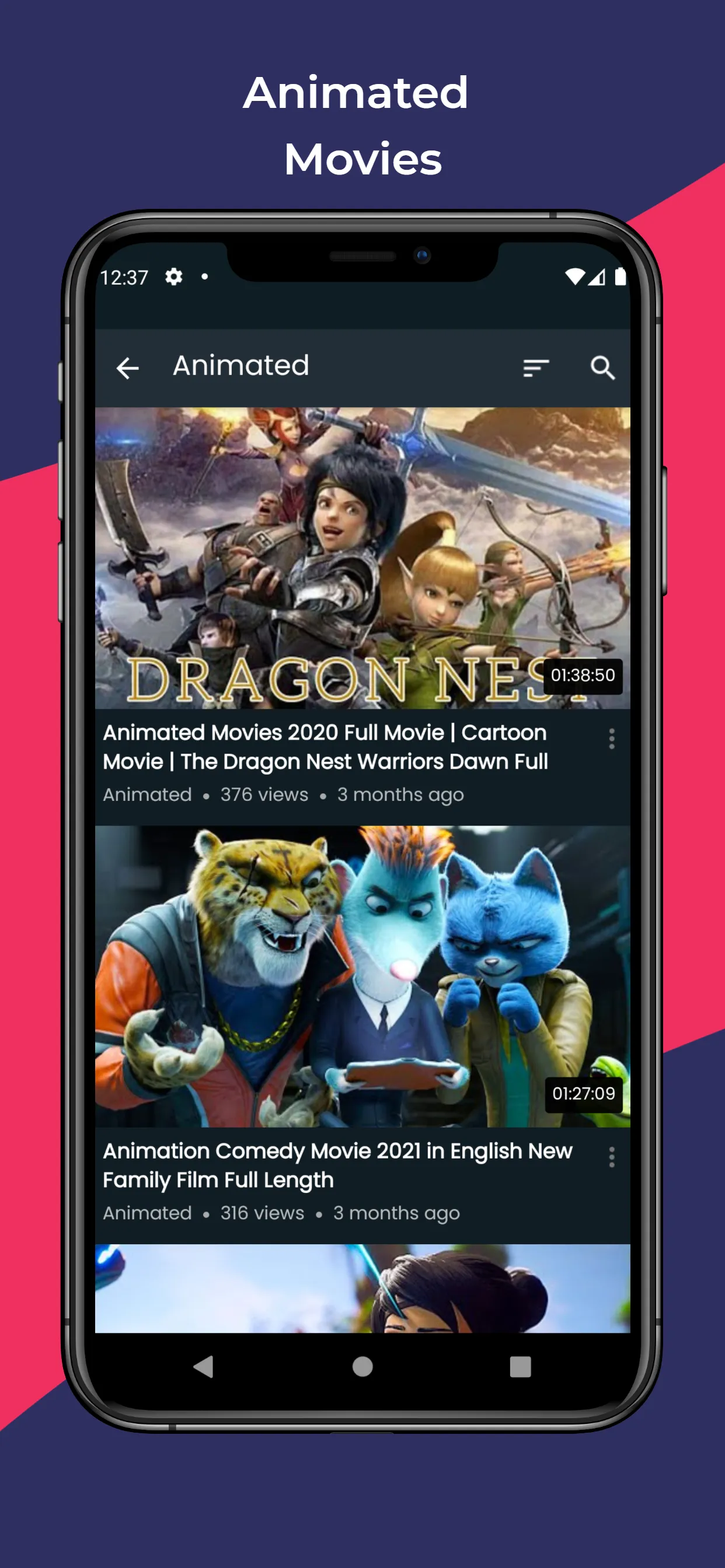 ALL IN ONE MOVIES | Indus Appstore | Screenshot