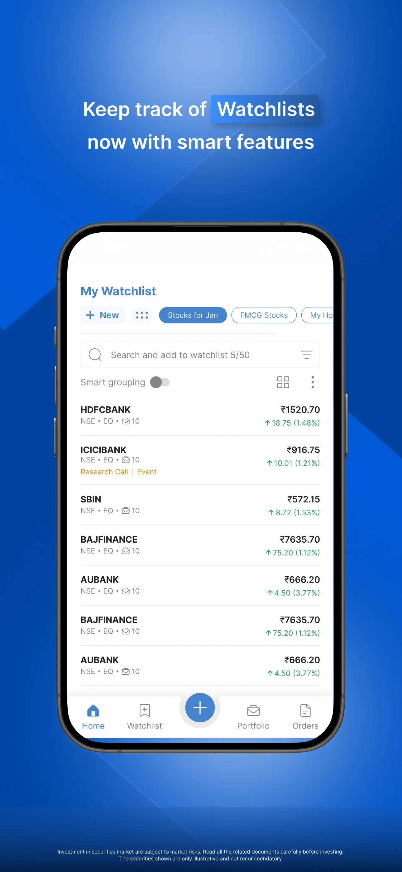OMNI: Demat, Stocks, ETF, IPO | Indus Appstore | Screenshot