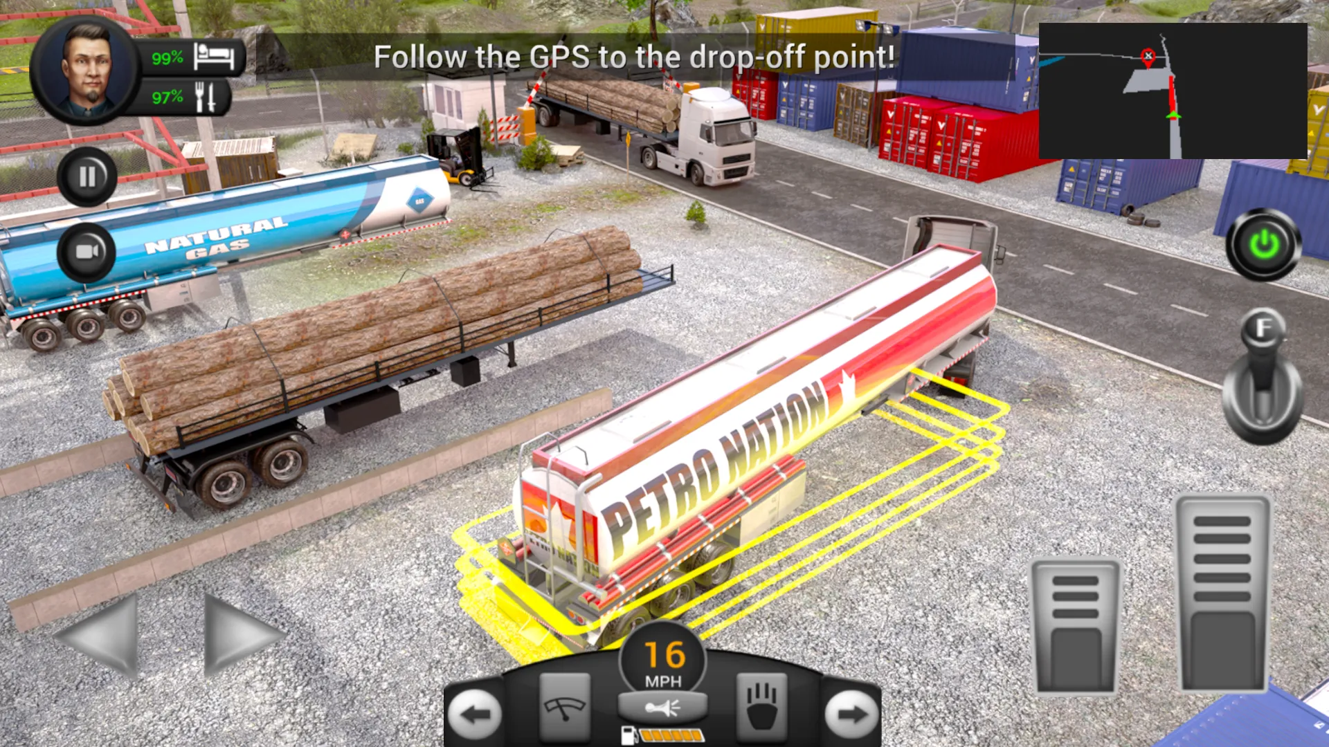 Real Truck Driving Simulator | Indus Appstore | Screenshot