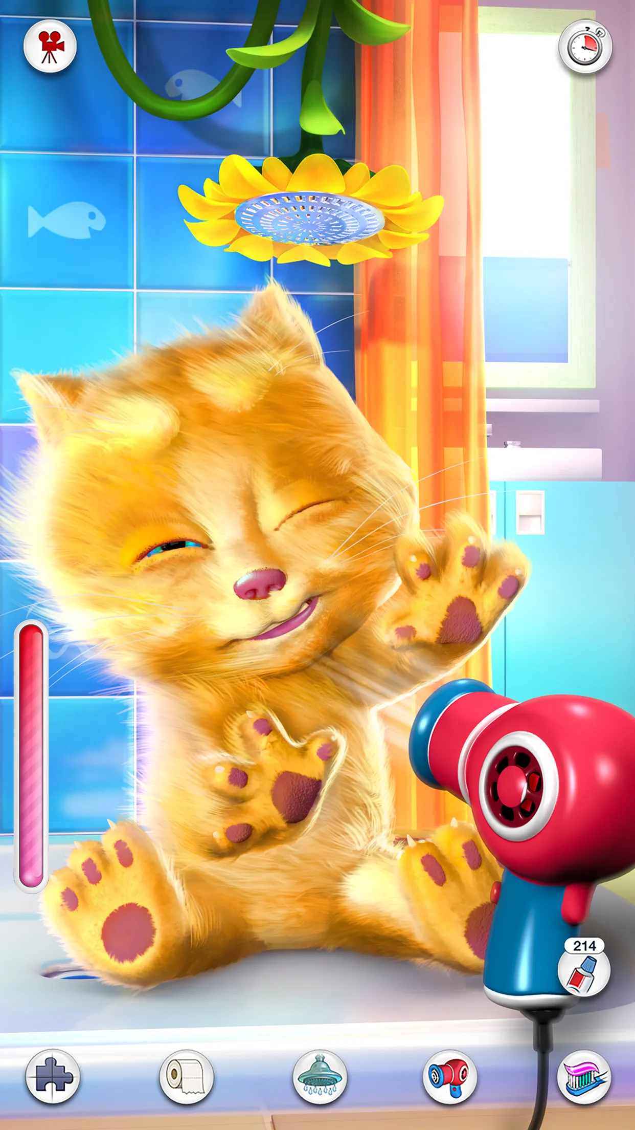 Talking Ginger | Indus Appstore | Screenshot
