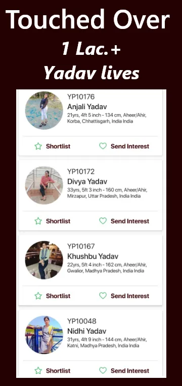 Yadav Patrika Matrimony App | Indus Appstore | Screenshot