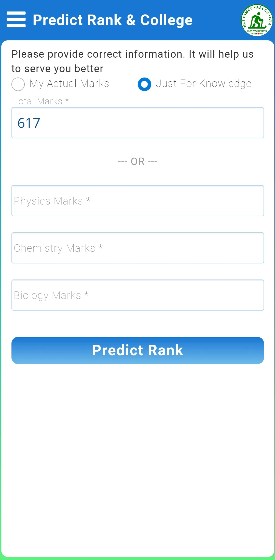 NEET CUTOFF & COUNSELLOR 2023 | Indus Appstore | Screenshot