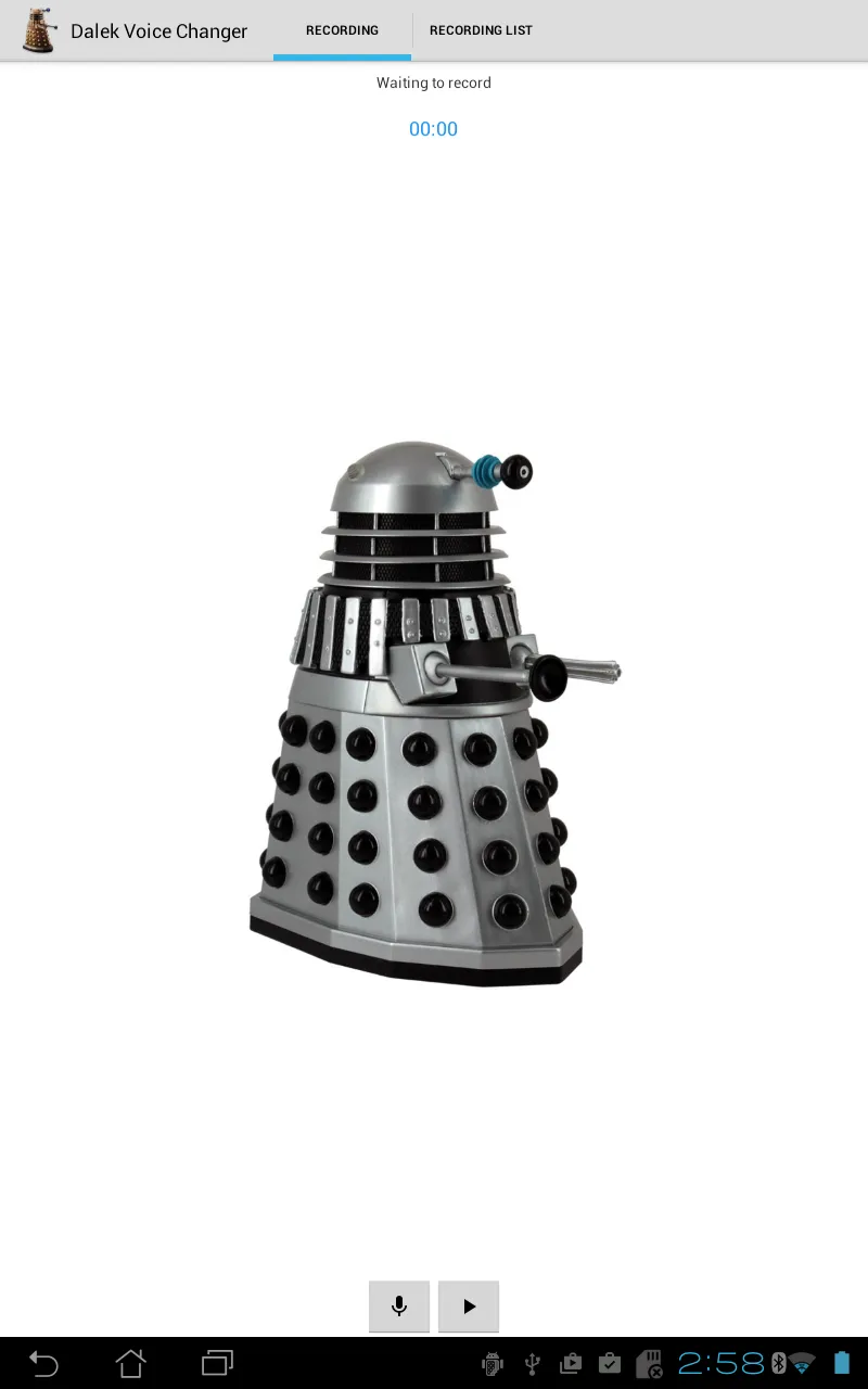 Dalek Voice Changer | Indus Appstore | Screenshot