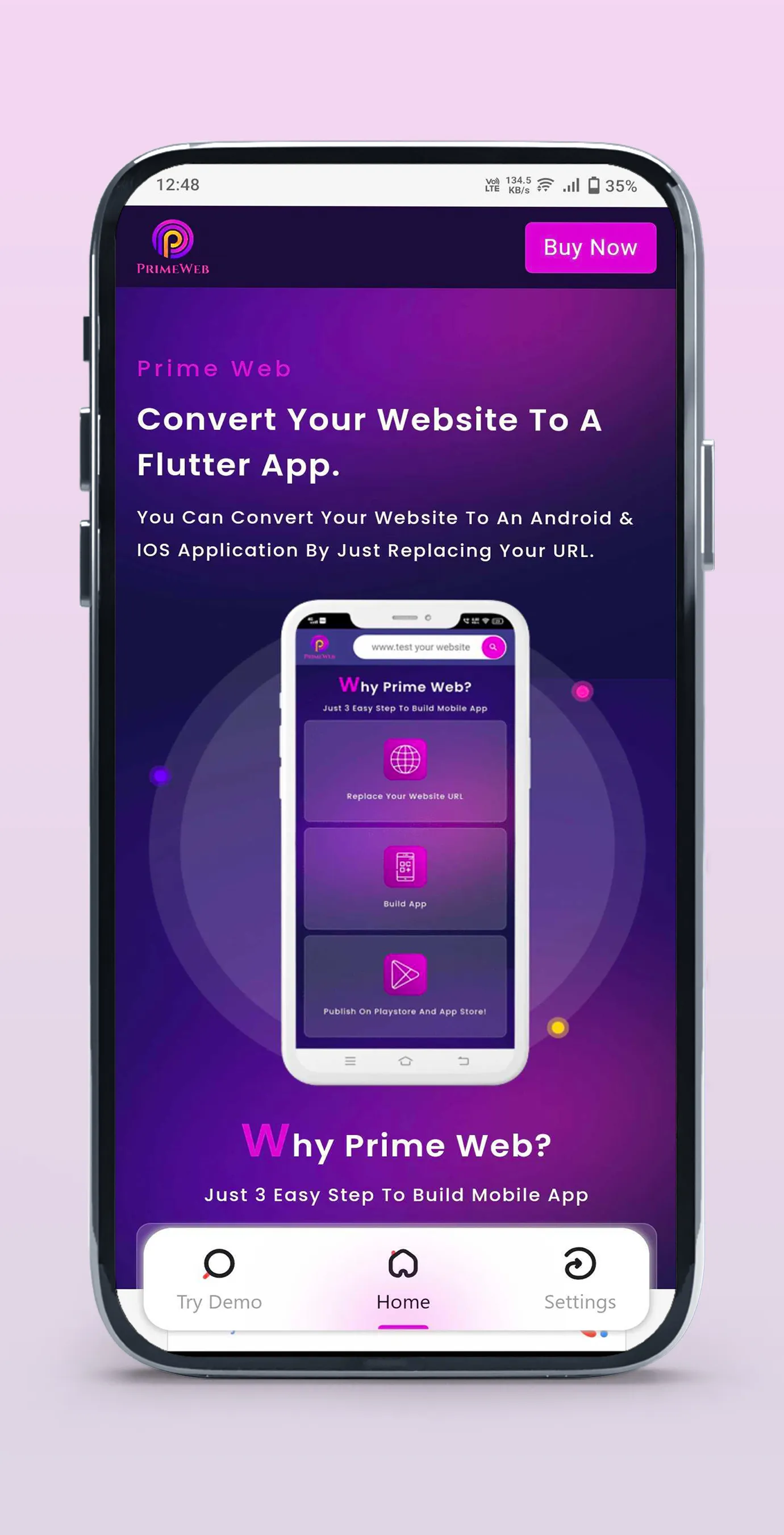 Prime Web | Indus Appstore | Screenshot