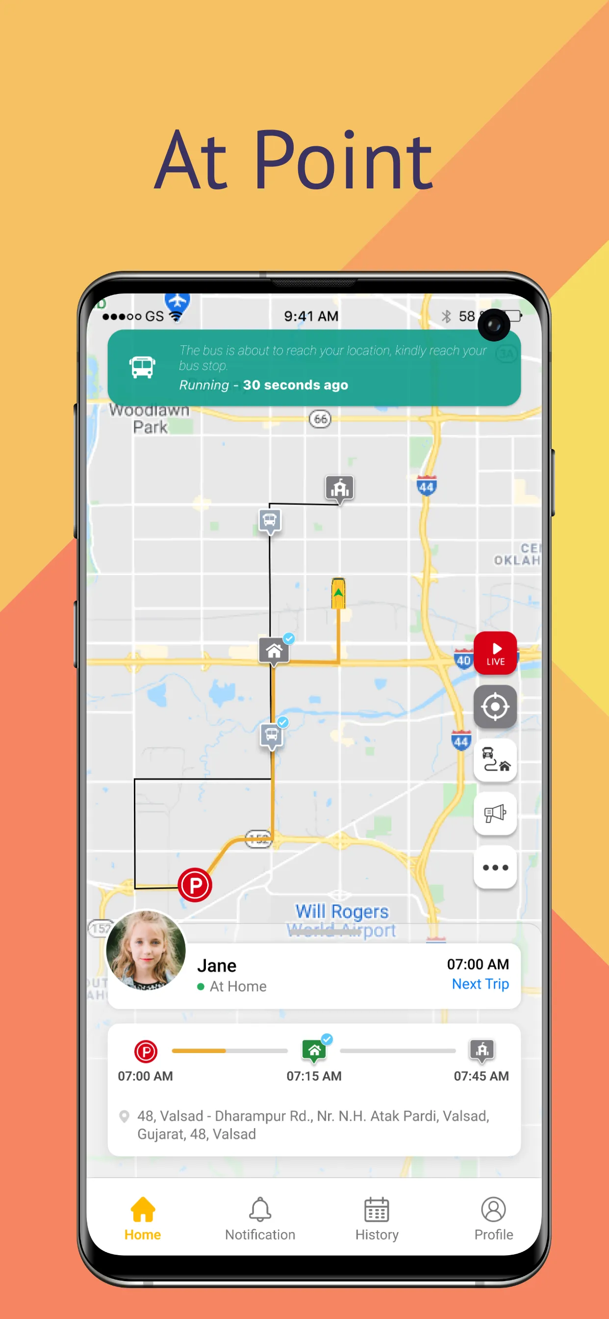 Btrack Parent | Indus Appstore | Screenshot