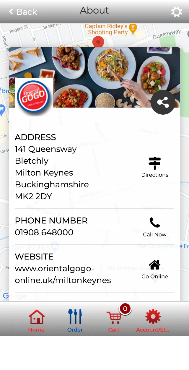 Oriental Go Go Milton Keynes | Indus Appstore | Screenshot